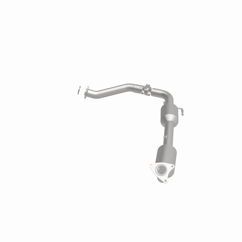 MagnaFlow 5582629 carb direct-fit catalytic converter, side view of the turntable spin