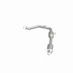 MagnaFlow 5582629 carb direct-fit catalytic converter, side view of the turntable spin