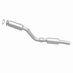 MagnaFlow 5461854 carb direct-fit catalytic converter, side view of the turntable spin