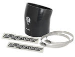 aFe Magnum FORCE Intake Coupling Kit (4-1/4 IN ID to 3-7/8 IN ID x 17 Deg.) Elbow Coupler - Black