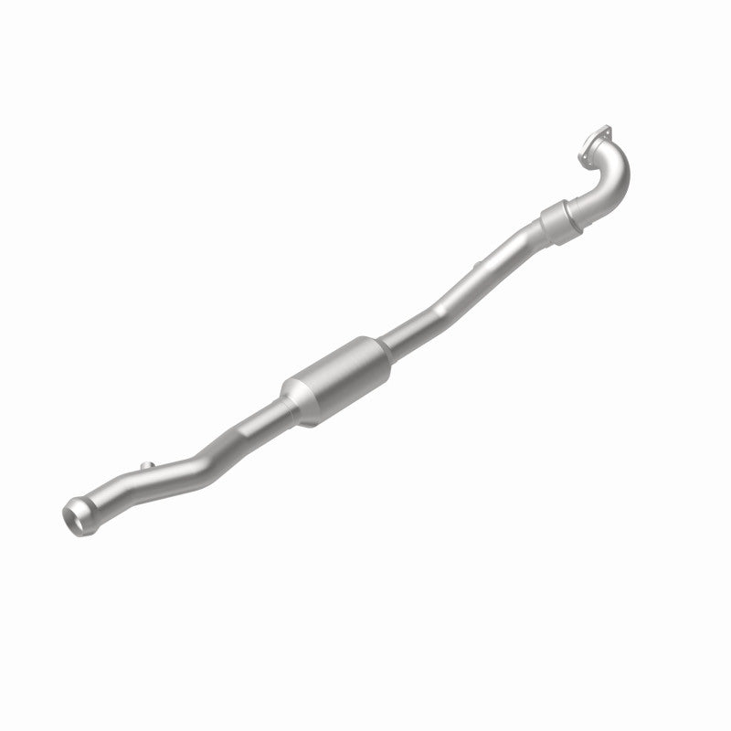 MagnaFlow 4481281 carb direct-fit catalytic converter, rear view of the turntable spin