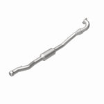 MagnaFlow 4481281 carb direct-fit catalytic converter, rear view of the turntable spin