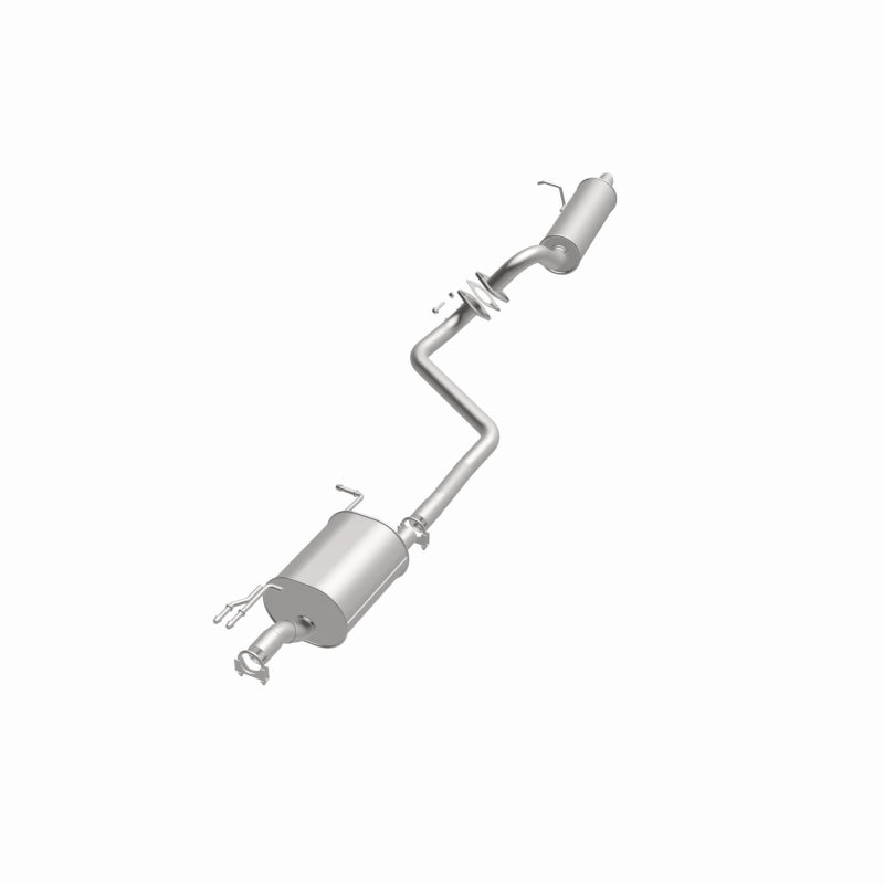 BRExhaust 106-0845 direct-fit exhaust kit, opposite front three-quarter view of the turntable spin