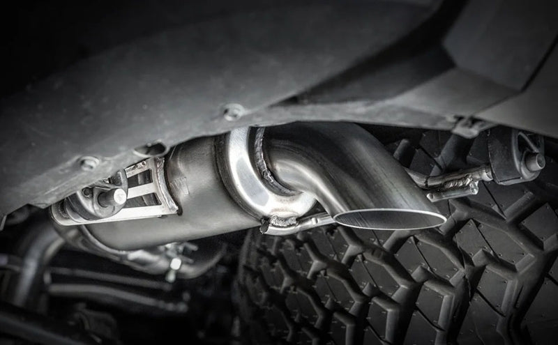 MagnaFlow 19679 installed on the vehicle