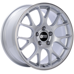 BBS CH-R 20x9.5 5x114.3 ET40 CB 66 Gloss Silver Wheel