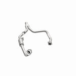 MagnaFlow 4481476 carb direct-fit catalytic converter, opposite side view of the turntable spin