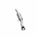 MagnaFlow 55324 hm grade direct-fit catalytic converter, opposite side view of the turntable spin