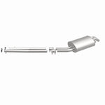 BRExhaust 106-0255 direct-fit exhaust kit, front three-quarter view of the turntable spin