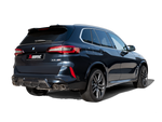 Akrapovic BMW X5M (F95)/X6M (F96) Slip-On Line (Titanium) w/Carbon Fiber Titanium Tips S-BM/T/16H for BMW X5 M F95 2020-2027, rear view
