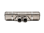 Akrapovic Slip-On Line (Titanium) S-PO/TI/10H for Porsche 911 GT3 (991.2) 2018-2019, angled view