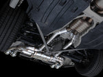 AWE Tuning 20-25 BMW X3 M/M Comp (F97) AWD SwitchPath Axle-back Exhaust - Chrome Silver Tips