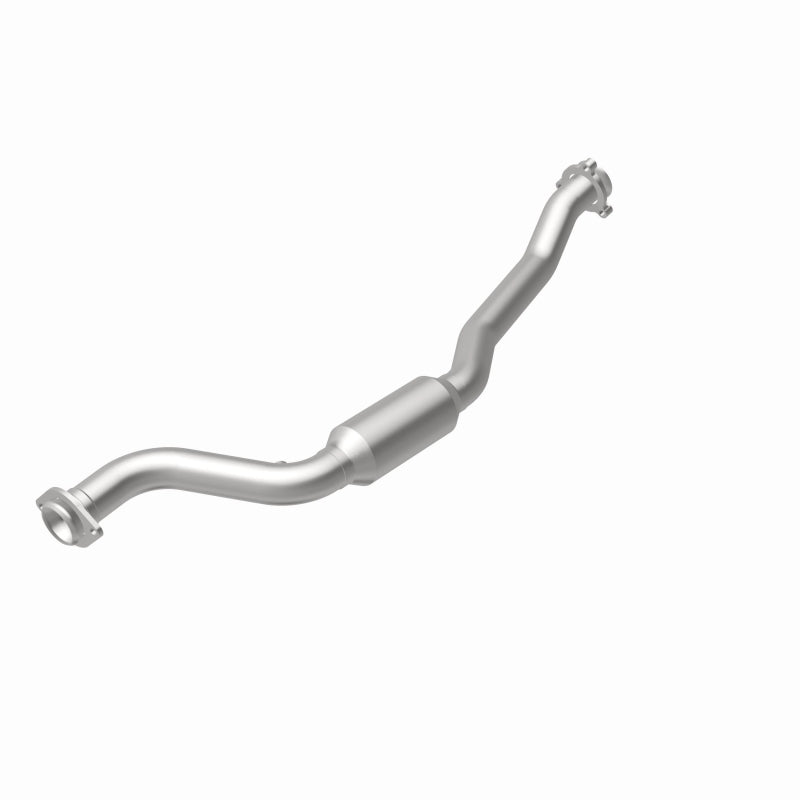 MagnaFlow 4593611 carb direct-fit catalytic converter, rear view of the turntable spin