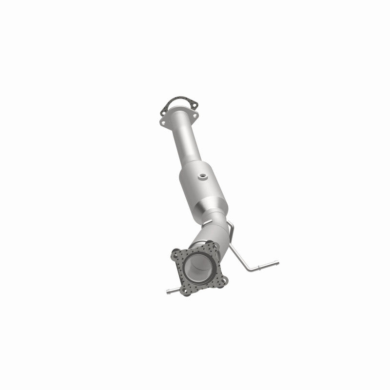 MagnaFlow 5561660 carb direct-fit catalytic converter, opposite side view of the turntable spin