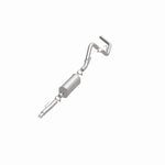 BRExhaust 106-0808 direct-fit exhaust kit, opposite front three-quarter view of the turntable spin