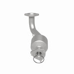 MagnaFlow 21-978 oem grade direct-fit catalytic converter, rear three-quarter view of the turntable spin