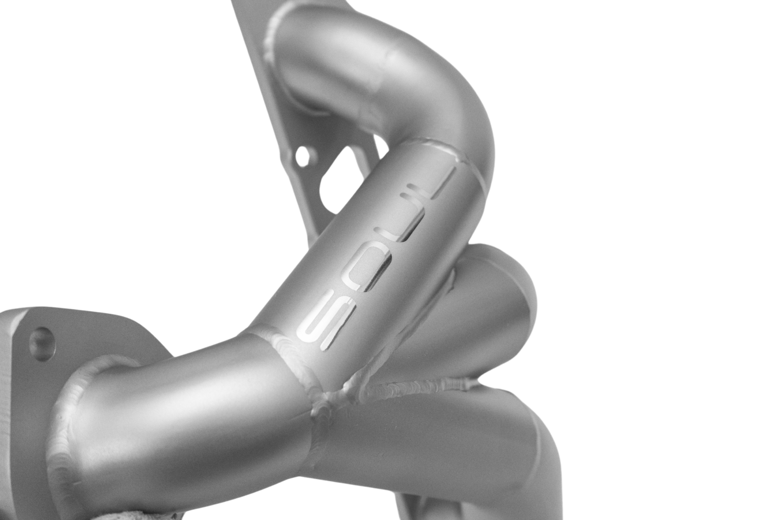 Soul 996 / 997.1 Turbo sport headers: close-up of the header tubes