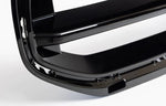 A close up view of AUTOTECKNIC GLOSS BLACK MOTORSPORT FRONT GRILLE - BMW G87 M2 2023+ with white background