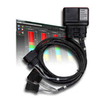 Capristo CLS-1 Aventador lambda simulator shown with programming software