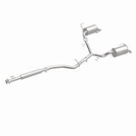 BRExhaust 106-0918 direct-fit exhaust kit, front three-quarter view of the turntable spin