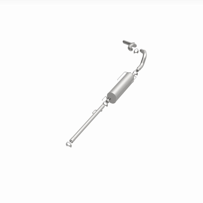 BRExhaust 106-0029 direct-fit exhaust kit, opposite front three-quarter view of the turntable spin