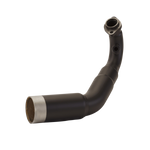 Remus Vespa GTS Header w/ Cat Euro 5, black header pipe with integrated catalytic converter