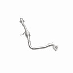 MagnaFlow 52609 oem grade direct-fit catalytic converter, opposite side view of the turntable spin