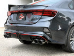 aFe 22-24 Kia Forte GT 1.6L 3in-2.5in 304 Stainless Steel Axle-Back Exhaust w/ Carbon Fiber Tips