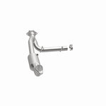 MagnaFlow 4451165 carb direct-fit catalytic converter, opposite side view of the turntable spin