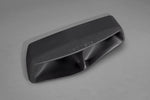 Black rectangular twin-outlet tip trim for Capristo Mercedes-AMG CLS63 C218 valved exhaust