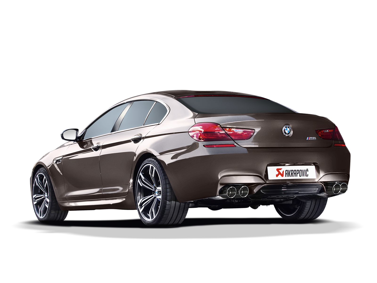 Akrapovic Evolution Line (Titanium) ME-BM/T/6H for BMW M6 Gran Coupe (F06) 2014-2018, close-up