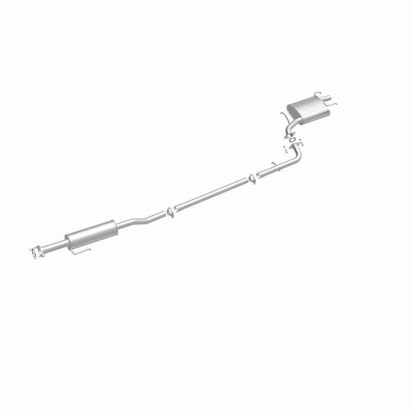 BRExhaust 106-0078 direct-fit exhaust kit, front three-quarter view of the turntable spin