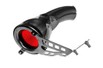 A front wide view of Eventuri Carbon Intake System for Mini Cooper S / JCW (F6X) 2024+ with white background