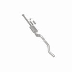 BRExhaust 106-0344 direct-fit exhaust kit, rear three-quarter view of the turntable spin