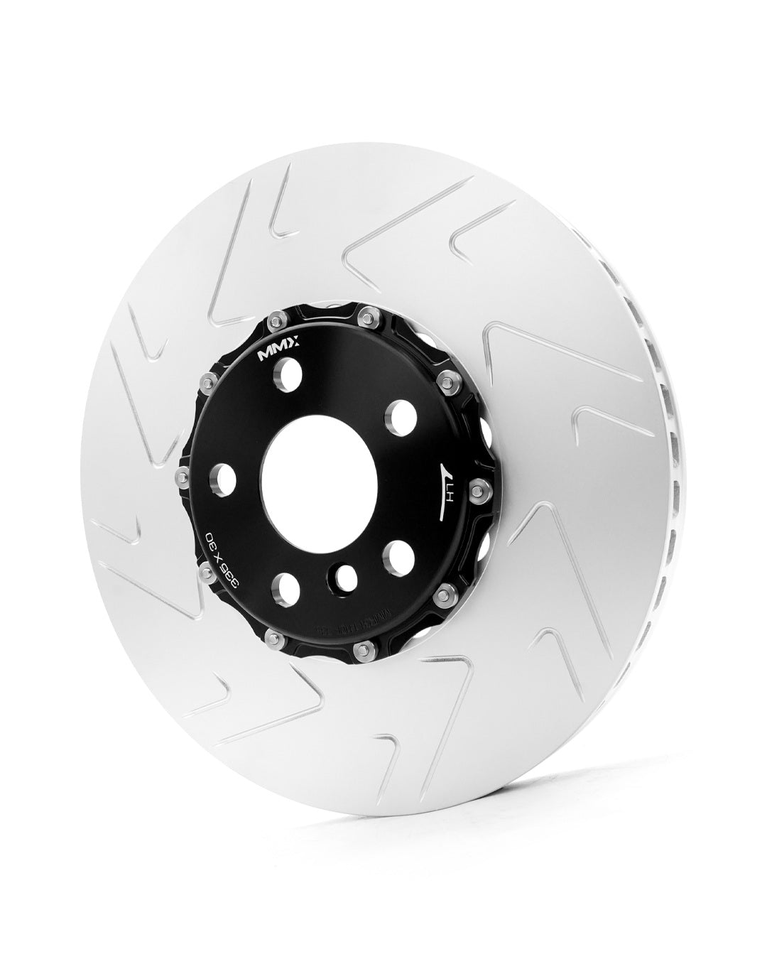 MINI front floating rotor with slotted surface