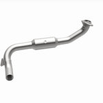 MagnaFlow 4651507 carb direct-fit catalytic converter, opposite side view of the turntable spin