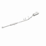 BRExhaust 106-0722 direct-fit exhaust kit, front three-quarter view of the turntable spin
