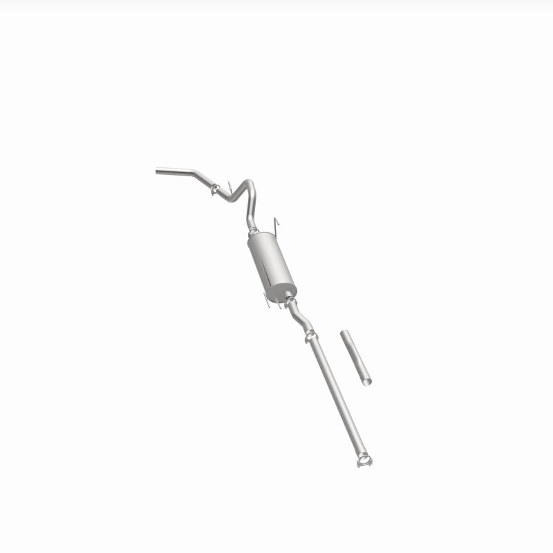 BRExhaust 106-0697 direct-fit exhaust kit, opposite side view of the turntable spin