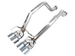 AWE Tuning C6 Chevrolet Corvette Z06/ZR1 Track Edition Axle-back Exhaust w/ Chrome Silver Tips