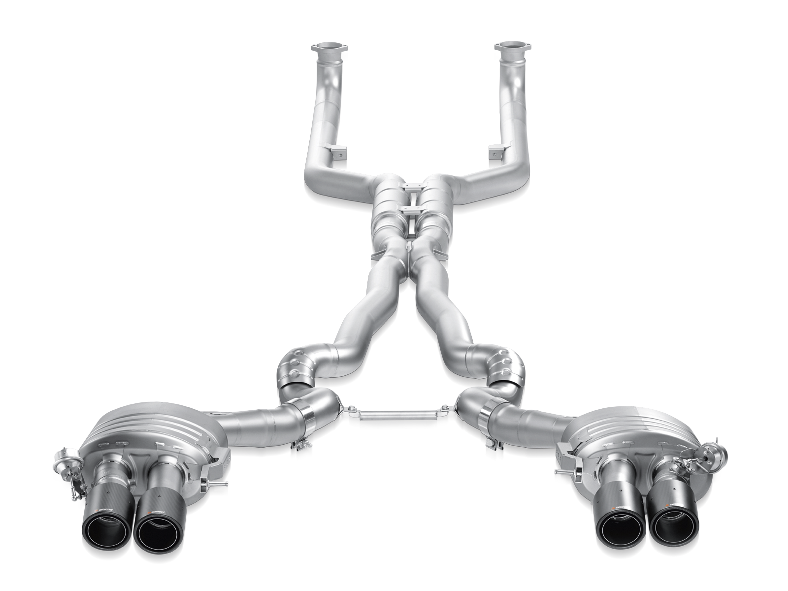 Akrapovic Evolution Line (Titanium) ME-BM/T/6H for BMW M6 Gran Coupe (F06) 2014-2018, detail view