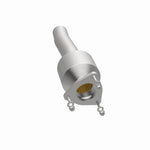 MagnaFlow 21-538 oem grade direct-fit catalytic converter, opposite side view of the turntable spin