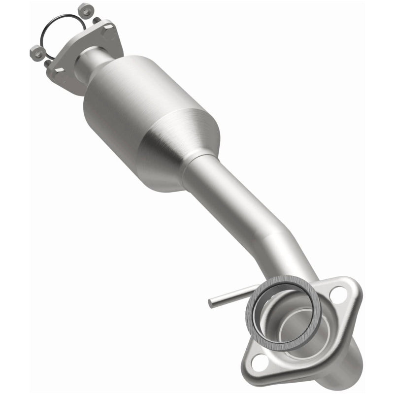 Unmounted converter upright with the inlet flange at bottom