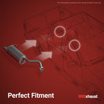 BRE Exhaust 02-04 CR-V 2.4L Muffler Kit