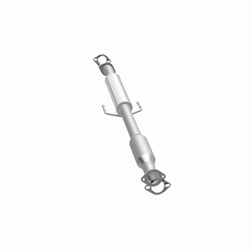 MagnaFlow 52821 oem grade direct-fit catalytic converter, opposite side view of the turntable spin