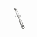 MagnaFlow 52821 oem grade direct-fit catalytic converter, opposite side view of the turntable spin