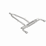 Rear muffler nearest the camera