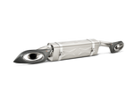 Akrapovic Porsche 911 Turbo/Turbo S (991) Slip-On Line (Titanium) w/ Carbon Titanium Tips S-PO991TSO-HT for Porsche 911 Turbo/Turbo S 991 2014-2016, side view