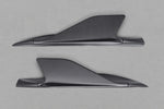 Pair of Capristo carbon fiber side fins for the Ferrari 488
