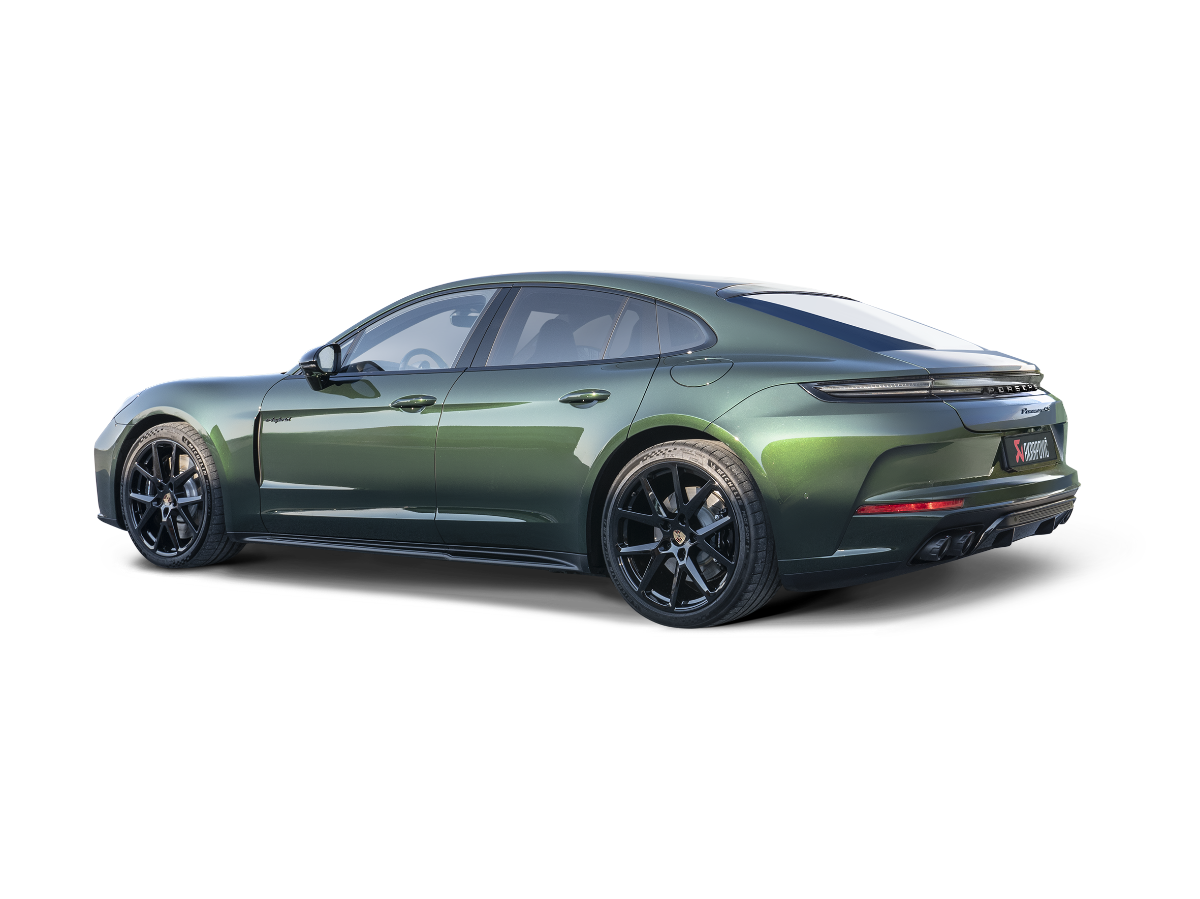 Akrapovic Slip-On Line (Titanium) S-PO/T/5H for Porsche Panamera (976) 2024-2026, close-up