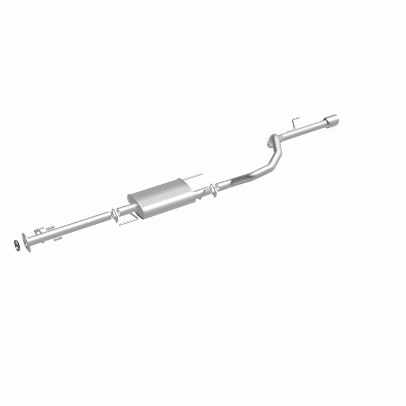 BRExhaust 106-0756 direct-fit exhaust kit, front three-quarter view of the turntable spin