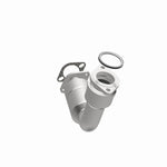 MagnaFlow 5461628 carb direct-fit catalytic converter, opposite side view of the turntable spin